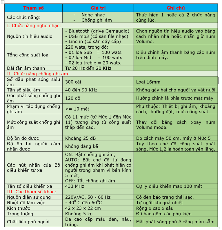 Loa nghe nhạc VPX-9Pro